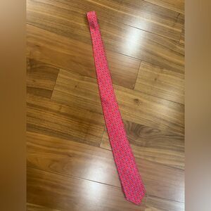 Hermes authentic mens silk tie jocky design